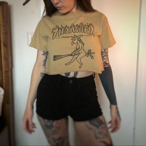 Thrasher Crop Top